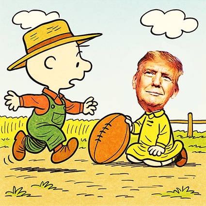 Once again, Farmer Brown falls for false promises