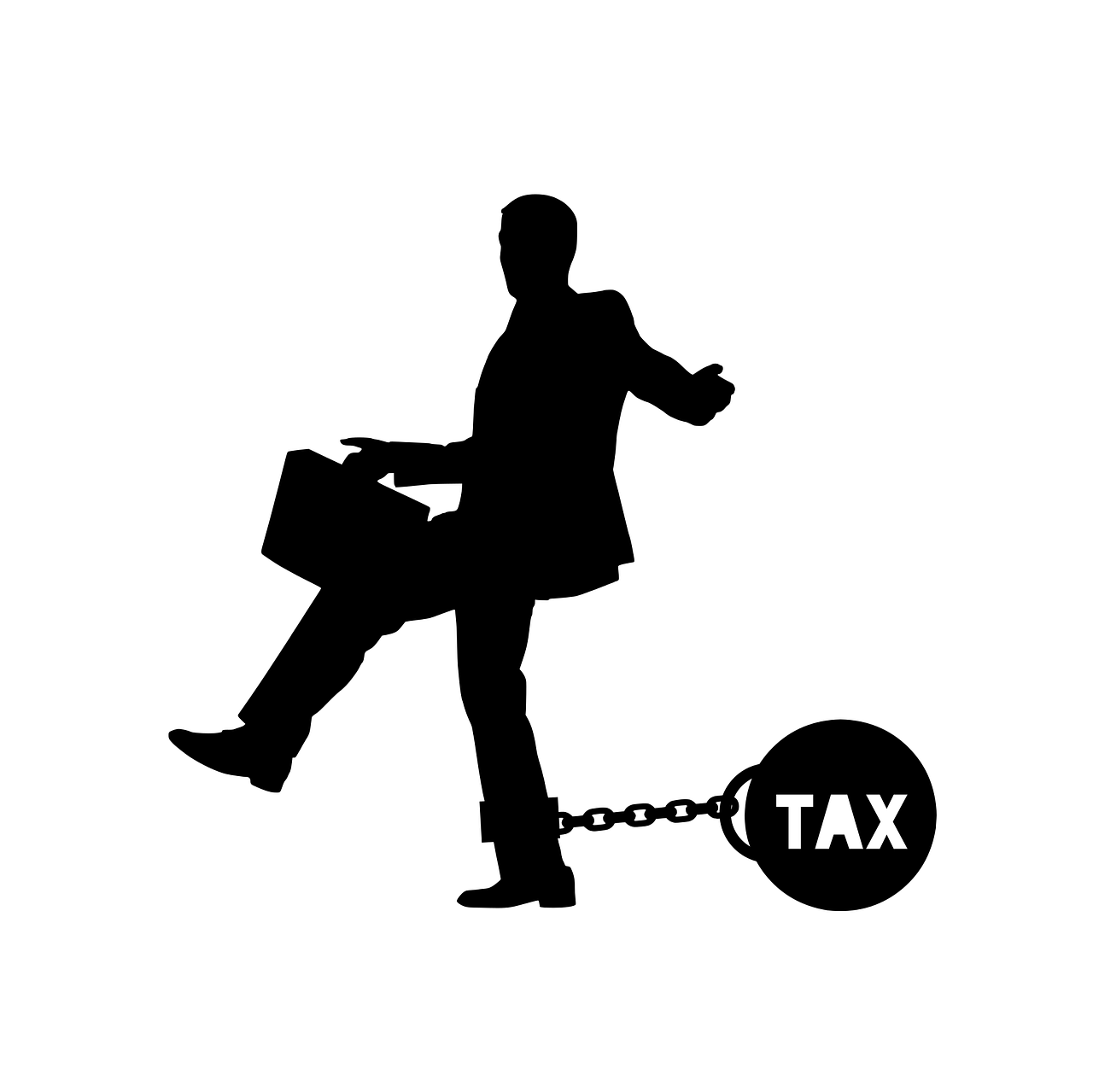 Taxes as a ball and chain