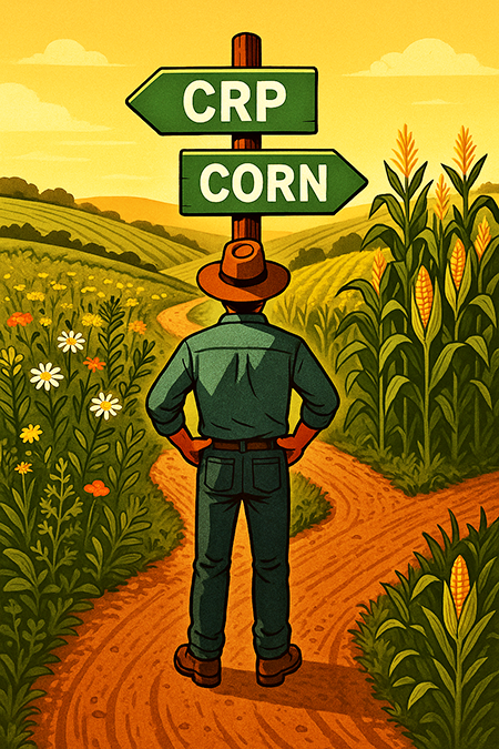 Farmer at the crossroads of the future