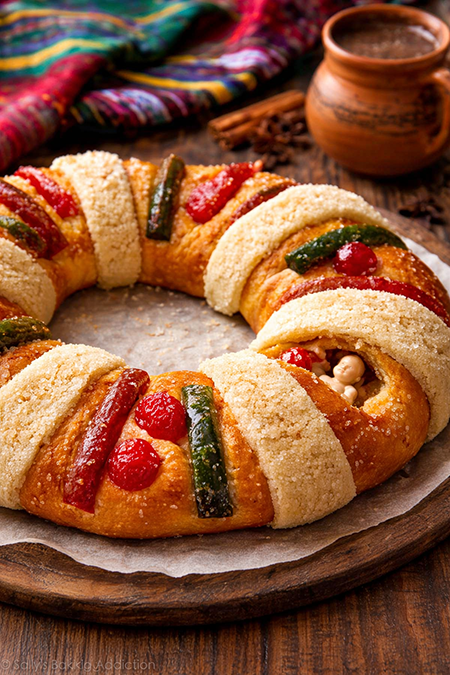 Pan de rosca for Three Kings Day 450