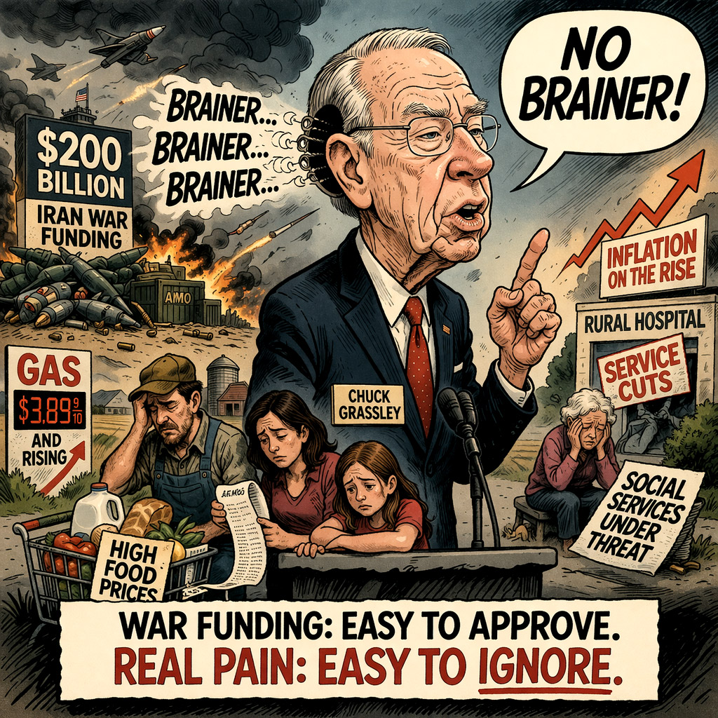 Chuck Grassley No Brainer Echo