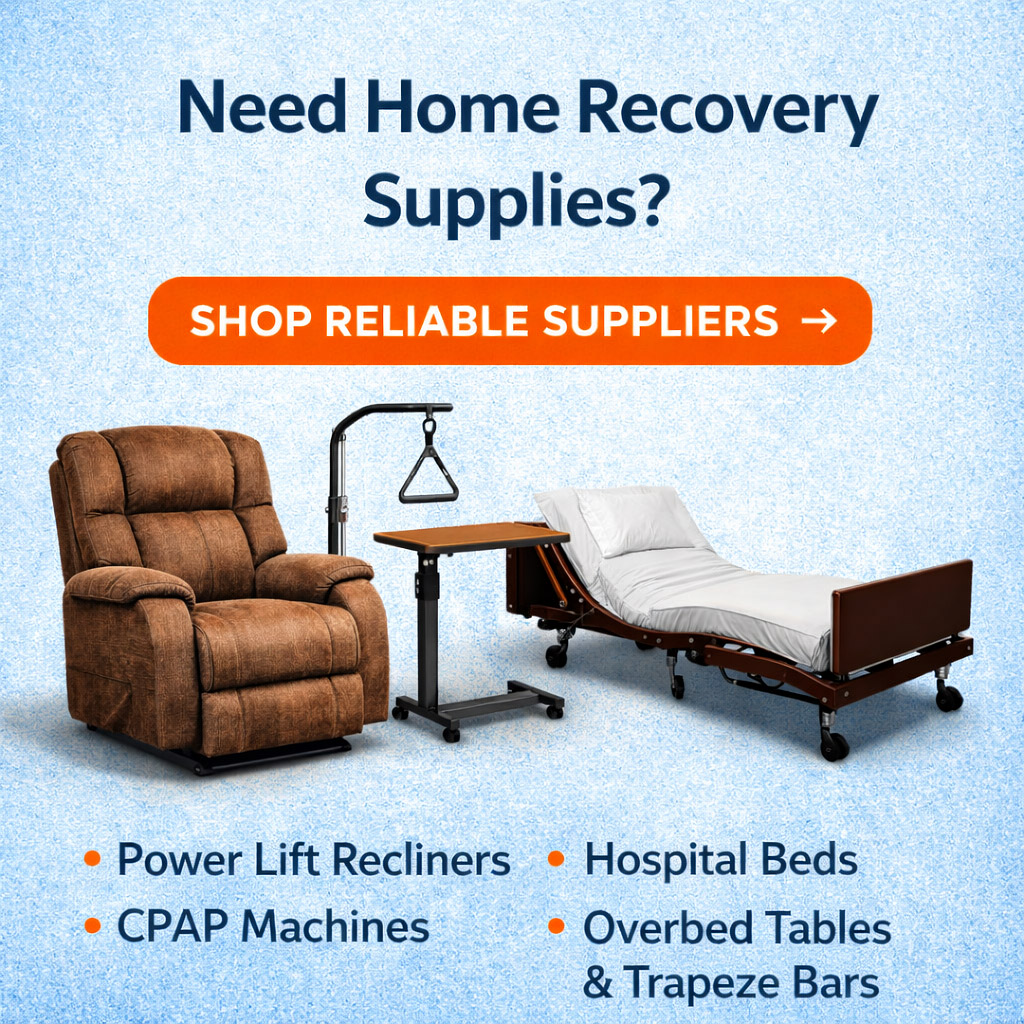 Home Recovery Supplies Ad Home Recovery Supplies Ad