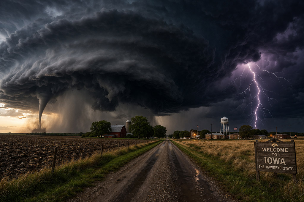 Iowa Springtime Severe Weather