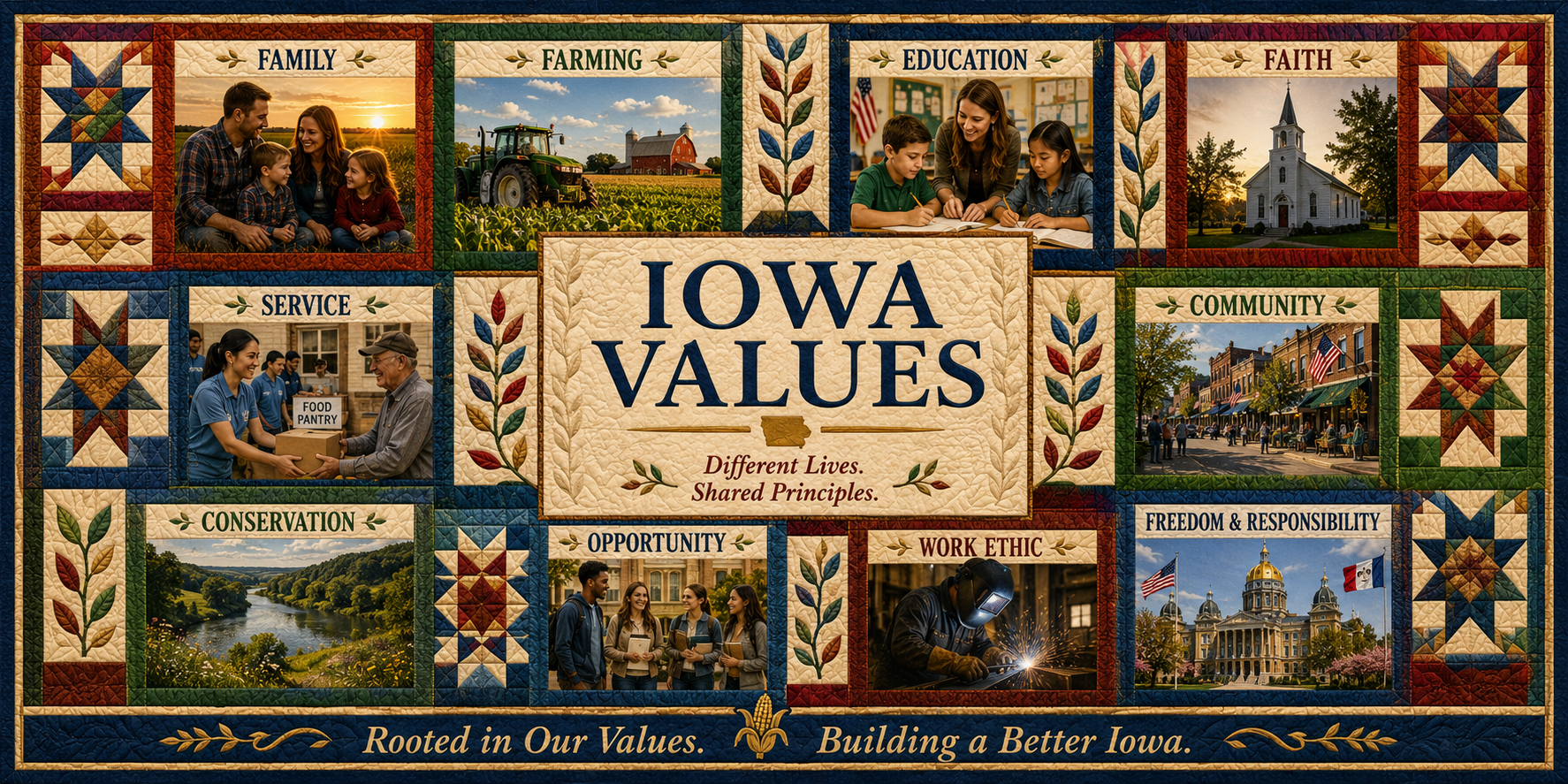 Iowa Values Quilt