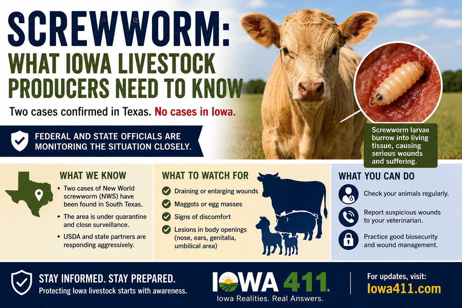 Screwworm Information