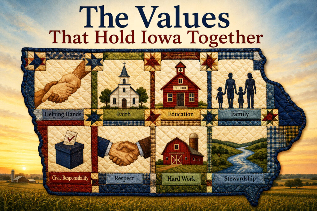 The values that hold Iowa together