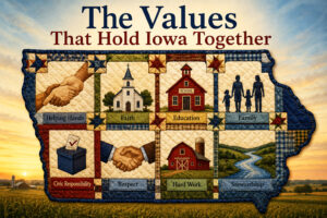 The values that hold Iowa together