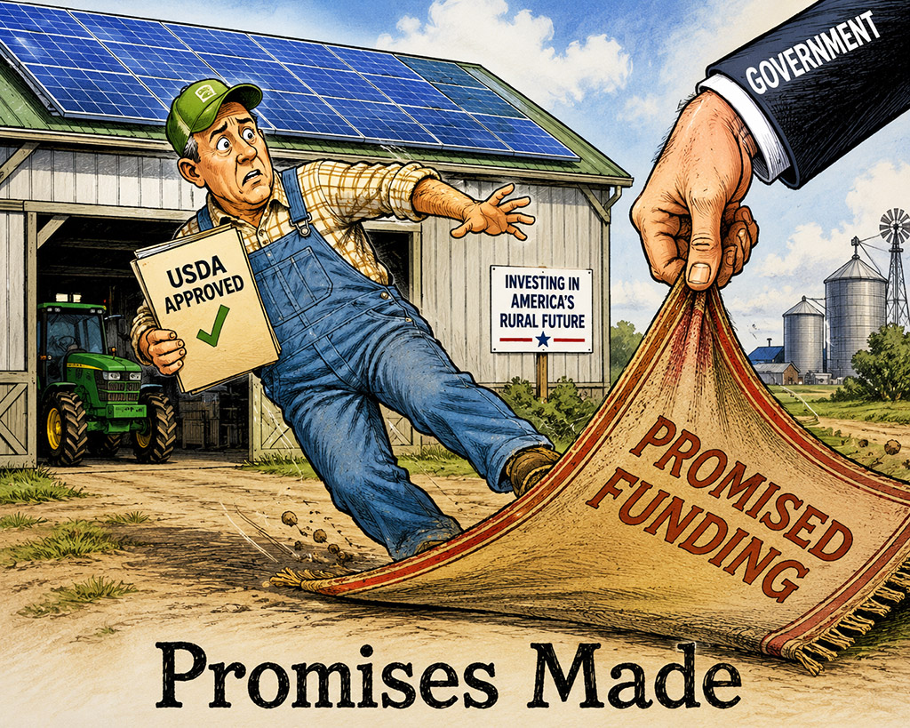 Government pulls out the rug from the REAP program