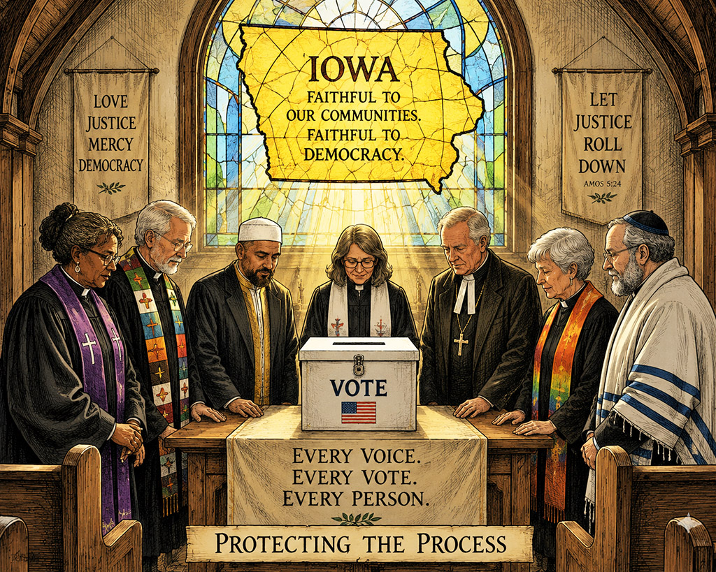 Iowa religious leaders gather for voting rights