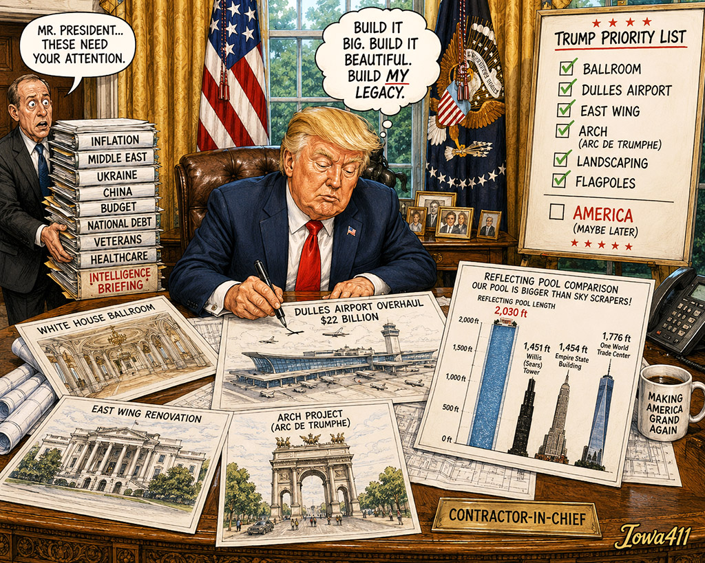 Questioning Trump's national priorities for the American people