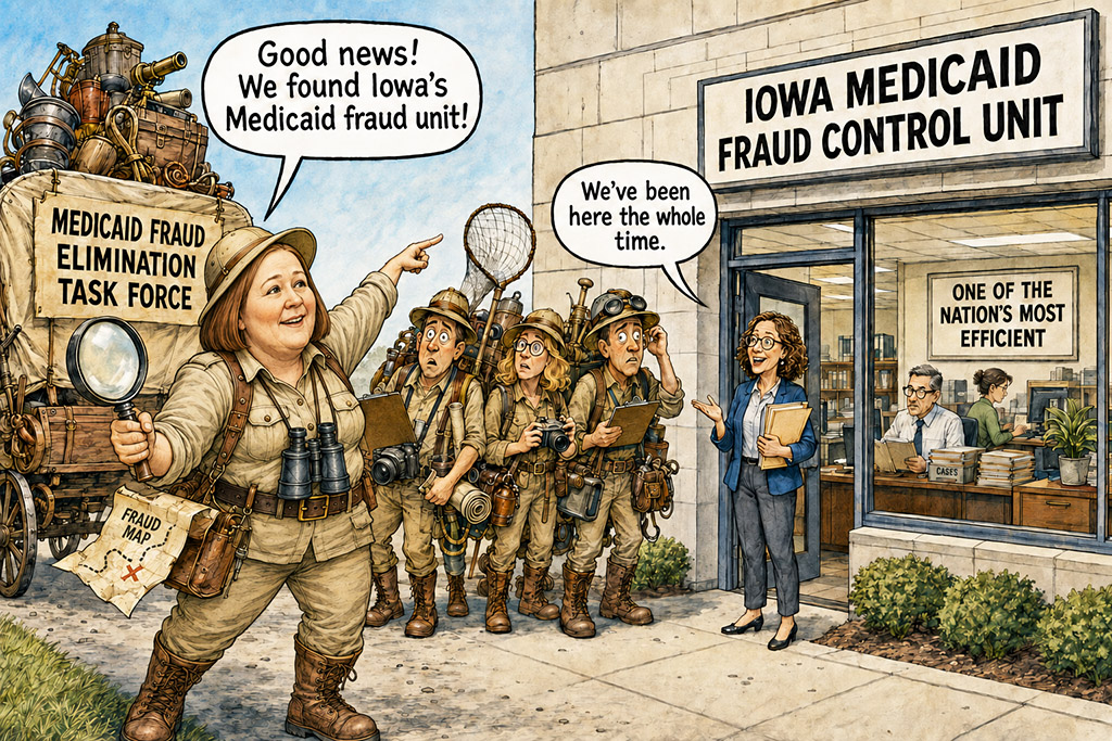 Iowa Medicaid anti-fraud task force makes a discovery