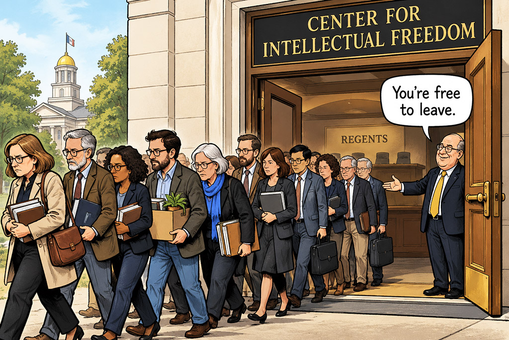 Academics Leave the UI Ctr for Intellectual Freedom