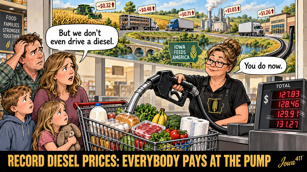 Rising Diesel Prices - Everyone Pays at the Pump