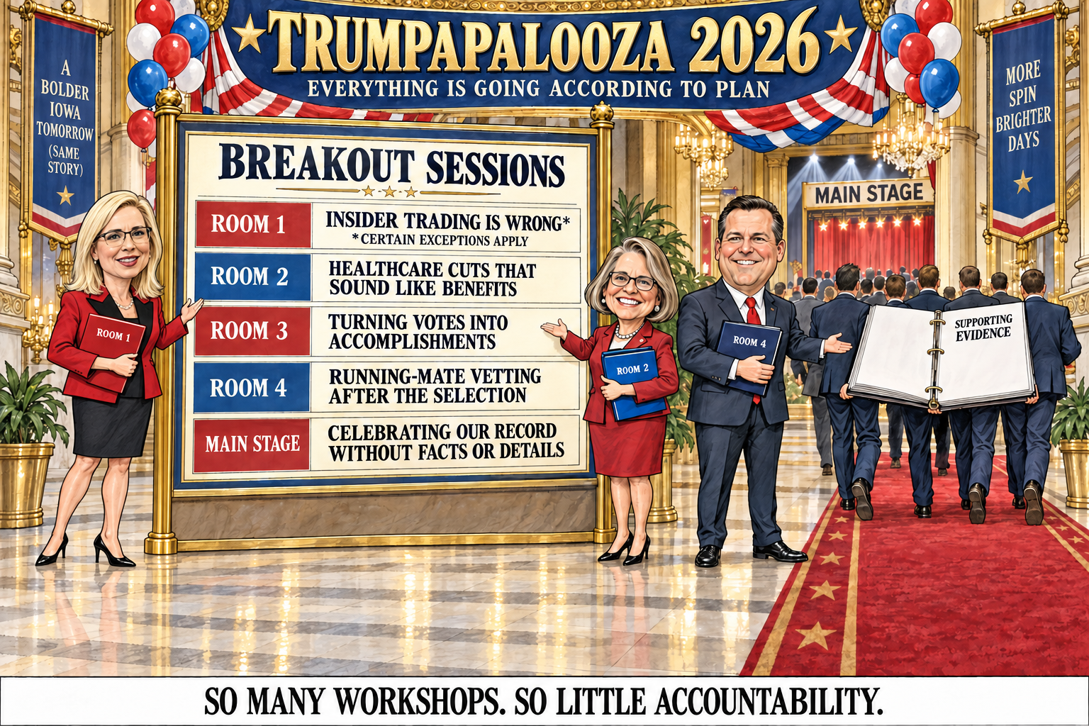 Trumpapalooza 2026 attendees