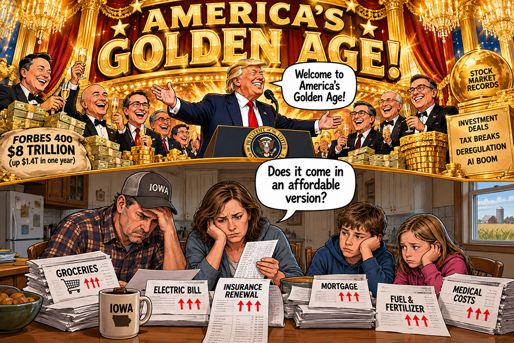 Welcome to the Golden Age - but not in Iowa
