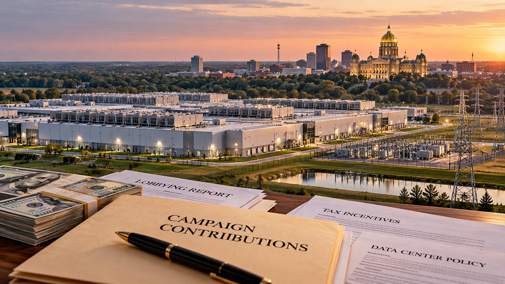 Following the Iowa data center money