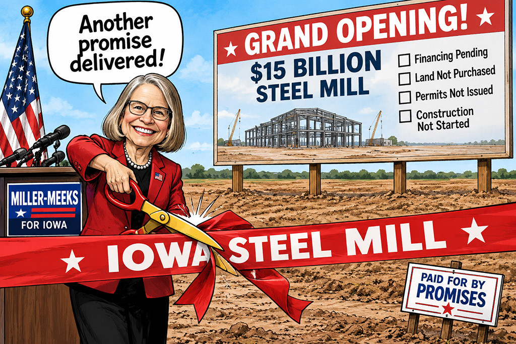 Miller-Meeks claims another promise delivered - when it isn't