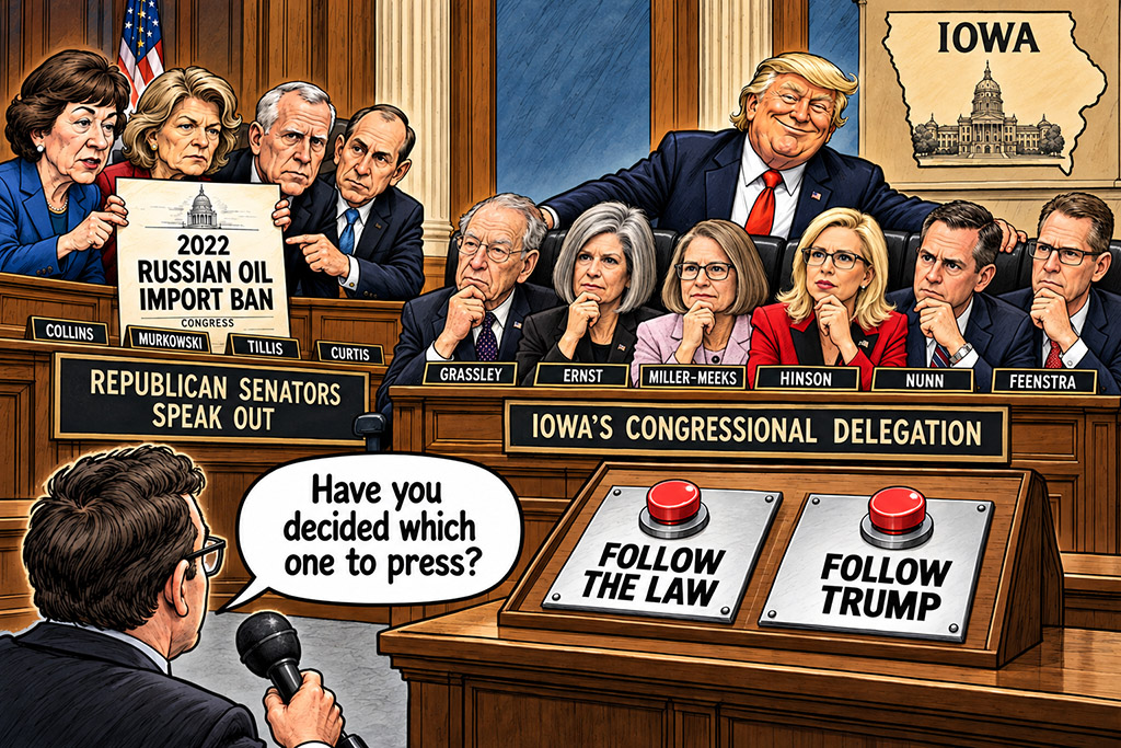 The Iowa Congressional delegation chooses Trump over the law