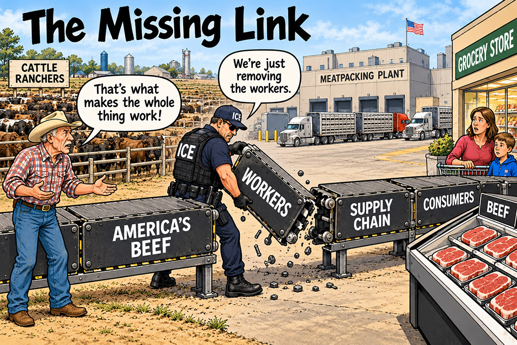 The cattle industry's missing link of immigrant workers