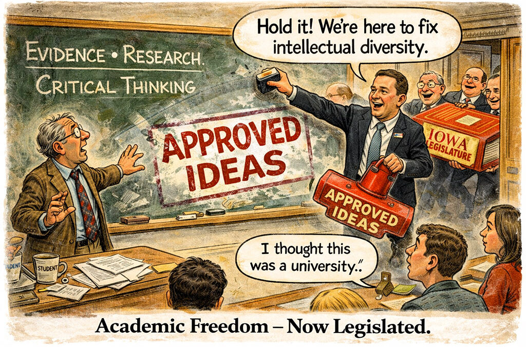 Iowa House Continues Assault on Higher Education