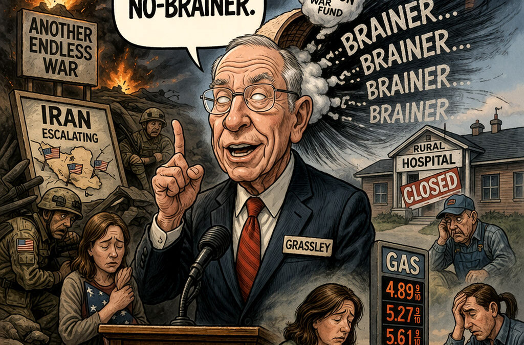 Grassley Backs $200B Iran War Funding as ‘No-Brainer’
