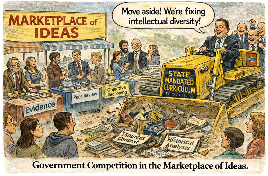 GOP’s “Intellectual Freedom” Is Neither Intellectual nor Free