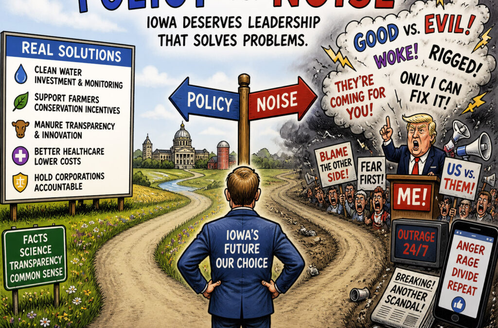 Sand Puts Policy Front and Center in Governor’s Race
