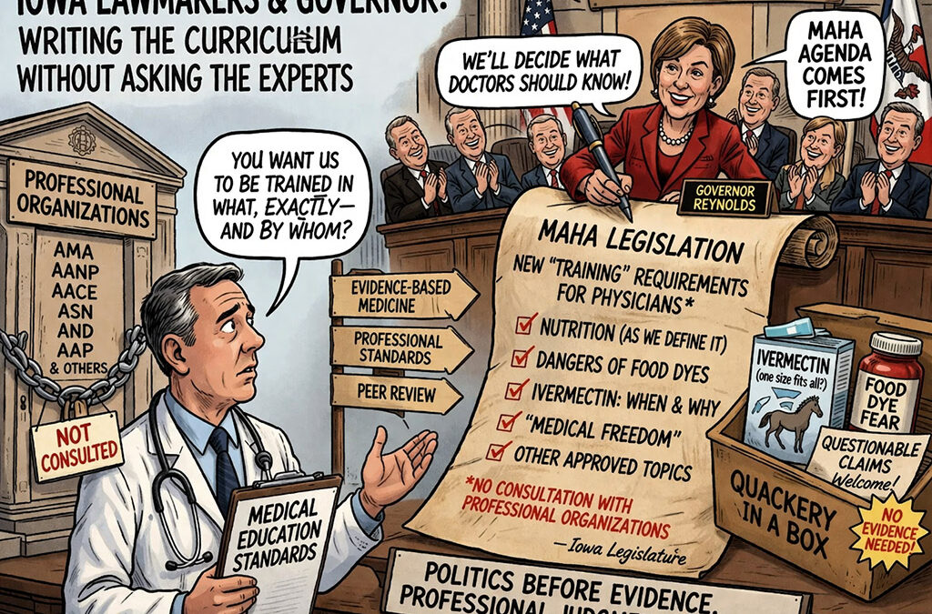 Iowa’s “MAHA” Legislation: Public Policy or Political Messaging?